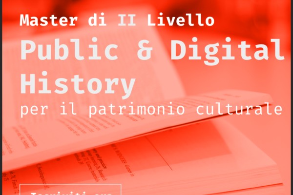 Master in Public & Digital History per il patrimonio culturale