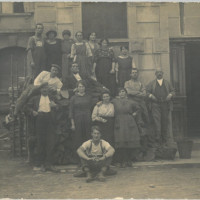Emigranti italiani a Zugo, Svizzera. Sciopero alla Metallwahrenfabrik, 1922.